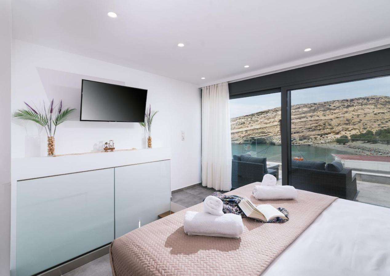 Aphrodite Luxury Accommodation Matala  Luaran gambar